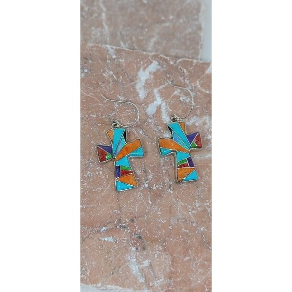 Unbranded Jewelry - Joyous Wonder Cross Earrings